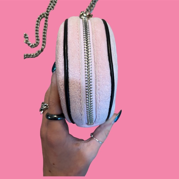 Pink and brown y2k rare “queen of couture” juicy couture chain mini bag - Picture 4 of 9